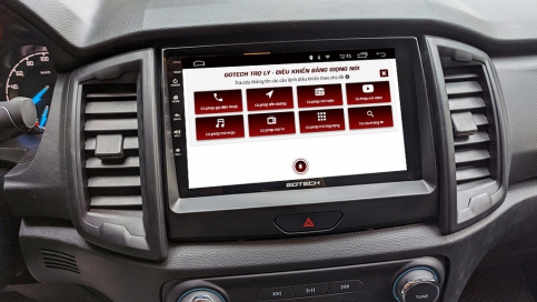 Màn hình DVD Android Ford Ranger 2012- nay | Gotech GT8 Max